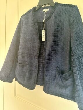 Max Studio Unlined Jacket-NWT-Size Small